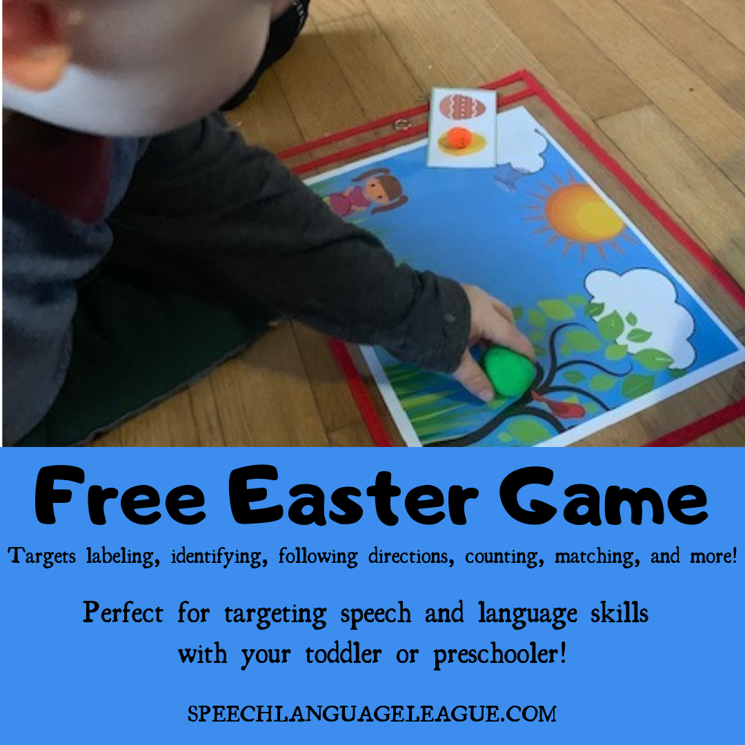 Toddler Games:  Easter