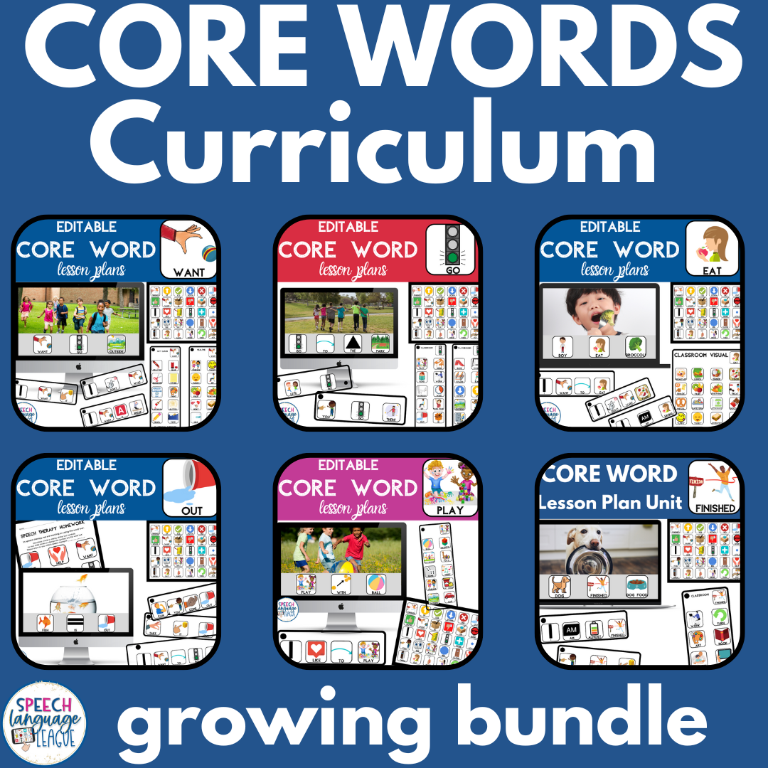 core word curriculum AAC